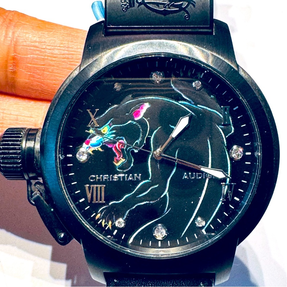 Men’s Christian Audigier | unisex watch | black watch